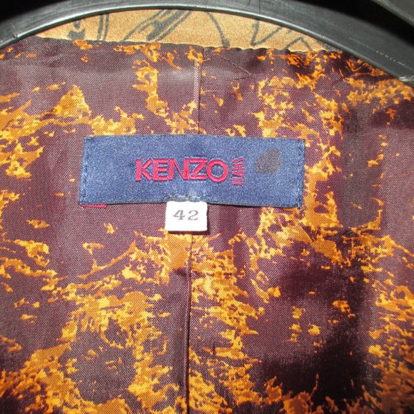 VINTAGE KENZO LEATHER JACKET - Picture 6 of 16